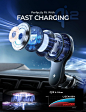 Amazon.com: LISEN for Qi2 MagSafe Car Mount Charger, 15W QI2 Wireless Car Charger, Cooling with MagSafe Charger Car Mount Phone Holders for Your Car, Magnetic Car Charger for iPhone 16 Pro Max Plus 15/14/13 Mini : Cell Phones & Accessories