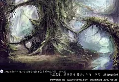 图形艺术系的插画画廊展厅 中国插画画廊 #采集大赛#