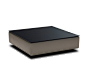 Low square coffee table TIGRA DIVANBASE | Coffee table by JORI