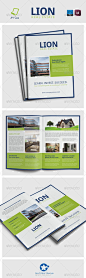 Real Estate Brochure Templates - Brochures Print Templates@北坤人素材
