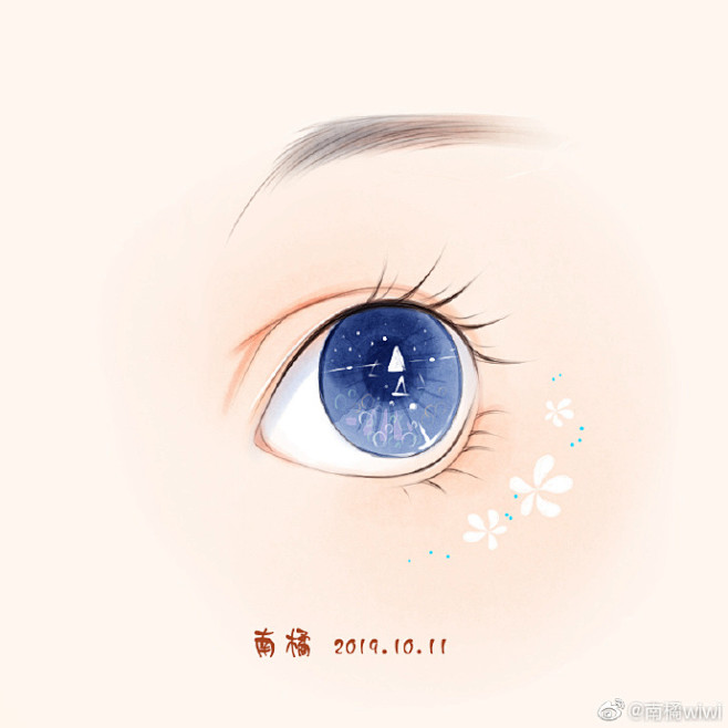小洋板绘插画课超话你的眼里有星辰大海！...