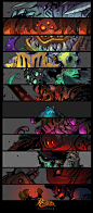 Battle Chasers: Night War | Burst Banners Coloring, Grace Liu : Battle Chasers: Night War Switch version is coming out today on May 15th, 2018! To celebrate, I'm posting some art I've helped with.  These are the burst banners for many of the games' heroes