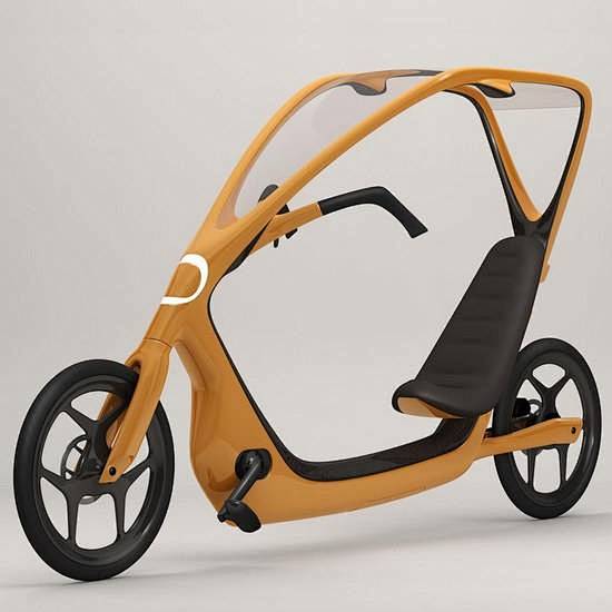 独特造型自行车设计欣赏_工业产品设计