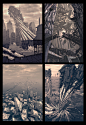 Personal project_environment concept artIII, Song Min : Personal project_environment concept artII