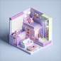 C4D零基础第六期学员作品——NiaoNiao的C4D课堂（三维/C4D设计
