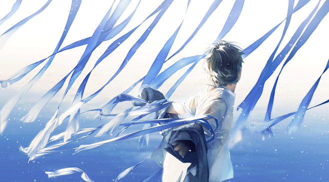 #オリジナル 染まる - Re°的插画 ...