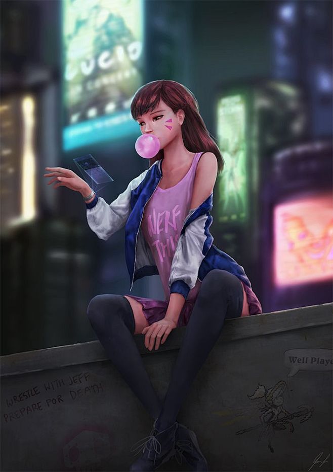 赛博朋克 D.VA