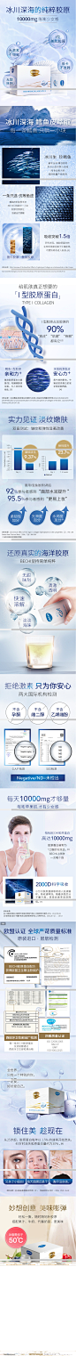 BECHI 胶原蛋白紧致肌肤更易吸收 深海鳕鱼皮纯胶原蛋白肽粉30包-tmall.hk天猫国际