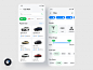 Car Ride & Rental App UI Kit by Oyasim Ahmed on Dribbble