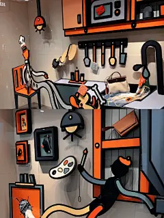 香港爱马仕夏季橱窗美陈