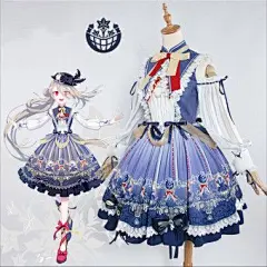 【cos-ya】 刀剣乱舞　今剣　いまのつるぎ ロリータ風　コスプレ衣装　洋装  今剑  动漫 洛丽塔 紫  人物 男 女  裙子 洋装 衣服