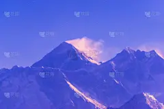 尼泊尔,风景,喜马拉雅山脉,乡村,小的,布拉加,安娜普娜环线,寒冷,山口,云
