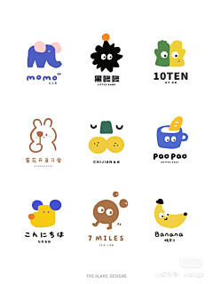 条条C采集到≖‿≖✧logo设计