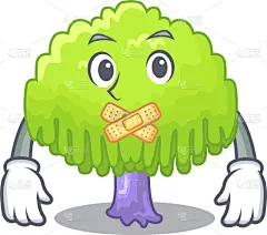 安静,枝,柳树,卡通,边框,可爱的,母亲,环境,春天,面部表情