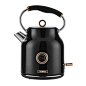 Tower T10020 Bottega Traditional Quiet Boil Kettle, Stainless Steel, 3000 W, 1.7 Litre, Black and Rose Gold: Amazon.co.uk: Kitchen & Home