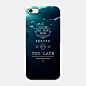 从此字系列iPhone5S|5限量版手机壳（包邮）go for now