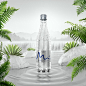 Manantial – Disfruta la diferencia : A beautiful concept created by the creative team of JWT, represents difference between drinking water and Manantial water, difference between artificial and natural water leaked filtered from a spring. Backgrounds crea