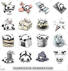 b@飞天胖虎 line贴图表情包贴纸趴趴熊  LINE贴图商店出现趴趴熊的身影啦！令人意外的是