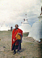 【百年前彩色外蒙古】1913年法国摄影师斯蒂芬·帕塞记录的蒙古之旅。辛亥革命前夕，清政府的统治发生危机。1911年在俄国的武力支持下，外蒙古