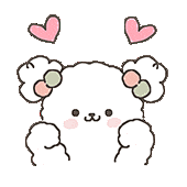 扎丸子头の小狗表情包 ՞ ･ ˂ ՞੭