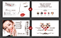 韩式半永久名片制作复亚膜双面印彩色卡片免费设计美容院印刷定制-淘宝网