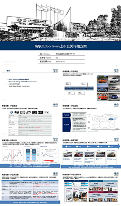 🐯MaxPRO采集到新车上市策划PPT