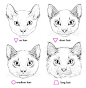 动物结构-猫的画法（二） 教程来自Monika Zagrobelna
