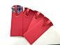 Lucky money. : traditional chinese red envelope withl Lucky cookie 
