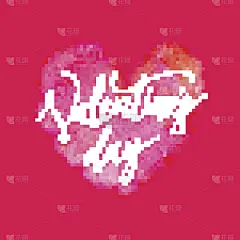 情人节信件背景的节日贺卡。