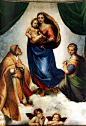 The Sistine Madonna, Raffaello Sanzio da Urbino) Raphael (Raffaello Santi