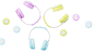 earphones headphones kids light parents product product design  sound universal vector