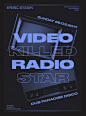 Video Killed Radio Star  Poster by Attico36.