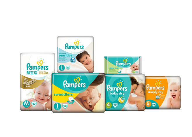 Pampers帮宝适更新品牌形象设计-古...