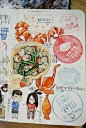 相册详情：【我们始终牵手旅行】——旅行手帐 - 豆瓣