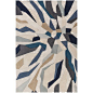 Art of Knot Nabari Area Rug, Blue