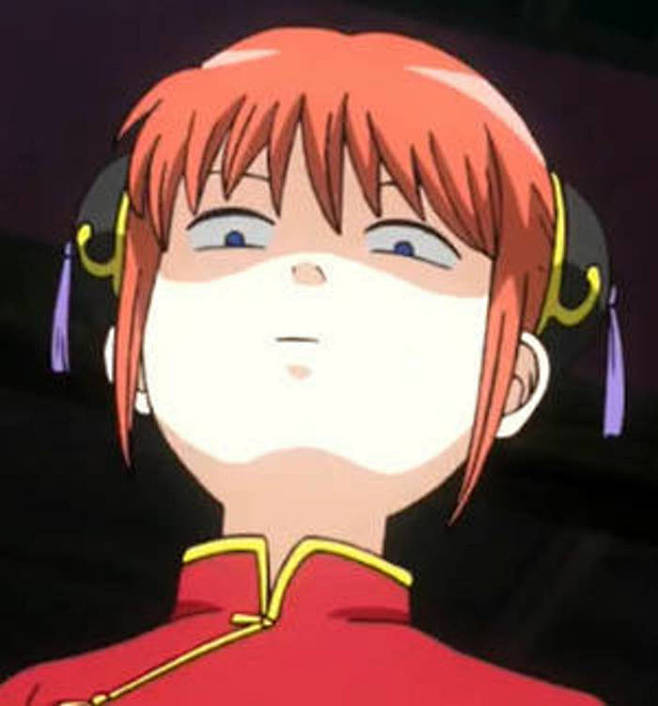 银魂表情包神乐