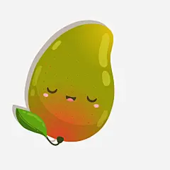 手绘芒果高清素材 手绘画 水果 矢量装饰 芒果 装饰 免抠png 设计图片 免费下载