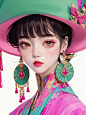 Aya玩色主义｜清新粉绿系