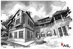 【設計大人物】Nuomi 的插畫旅行地圖--- 北投溫泉鄉 : 北投，只要提到這裡，「溫泉」幾乎是北投的同義詞，看著此處眾多溫泉旅社林立，就知「溫泉」對北投的在地文化有多緊密的交織與影響。不過這次所介紹的北投，若要更準確地說明其地點，其實是在現今台北捷運的「新北投站」，眾多與溫泉相關的歷史與文化都集中在此處，觀光客可以很方便的規劃一天的行程，所以也讓我們來個北投溫泉小旅行吧。|86630|平面繪畫,溫泉,旅行,插畫,手繪,旅遊景點
