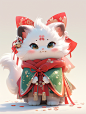 lhempire_A_cat_wearing_a_red_and_green_Chinese_Hanfu_with_a_hap_c8453aee-153e-40f8-bb4d-c2580b16b129.png (928×1232)