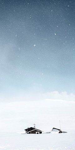 雪地2160×1080壁纸 - 全面屏18:9手机壁纸