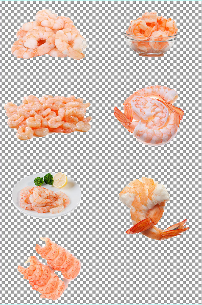 美味虾仁免扣素材