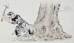 吴刚伐树
