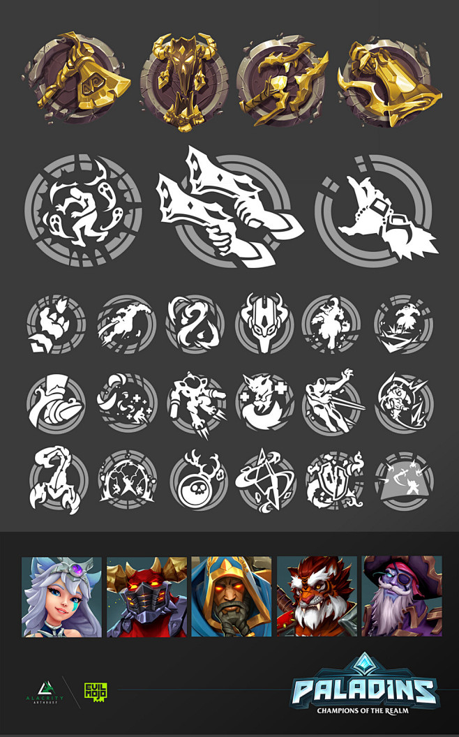 Paladins UI/Various ...