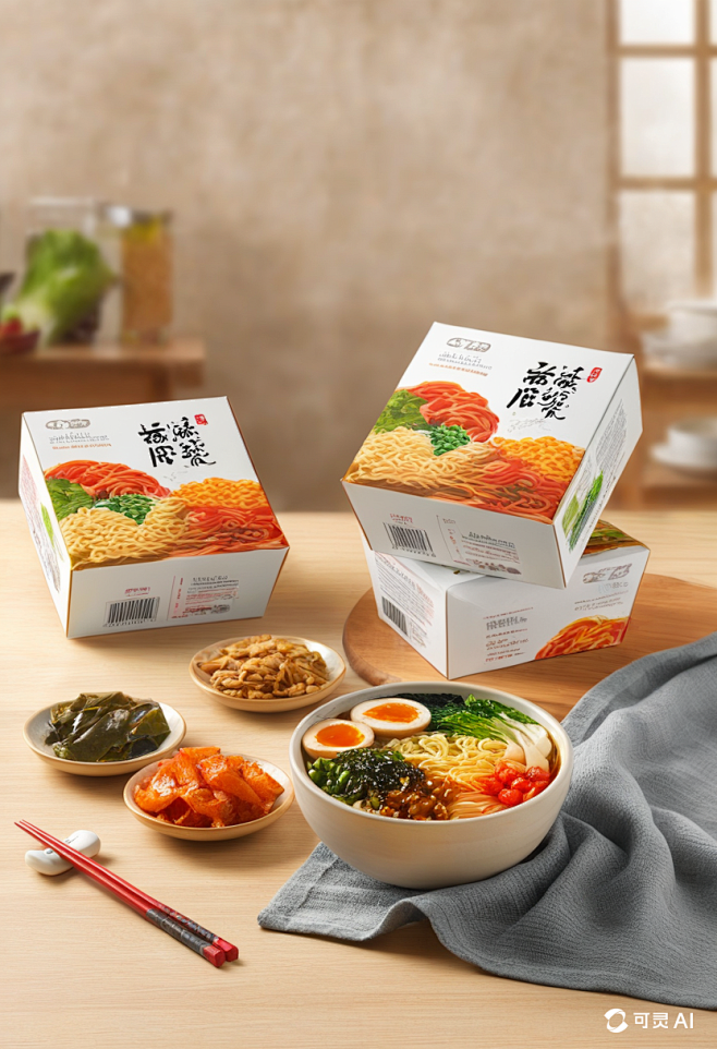 2x3_餐桌美食场景_桌上有两碗面和面条包装盒_正视角度 (7)