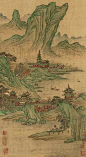 Painted by the Ming Dynasty artist Qiu Ying.  View paintings, artworks and galleries at Chinese Art Museum.  Learn about Chinese history and art at China Online Museum.