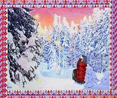 【日本女画家Naomi Okubo大久保如彌插画作品欣赏】
Naomi Okubo 大久保如彌1985年出生的日本画家，现居美国。她毕业于Musashino Art University武藏野美术大学。她的作品很大程度上受了时尚的影响，有种装饰的感觉，但图案隐藏在葱郁奇特的组合里。主体物以非常独特、非传统的面貌表现出来。她的作品是非传统的、独特的，却用了一种意想不到的雅致的方式来描绘。