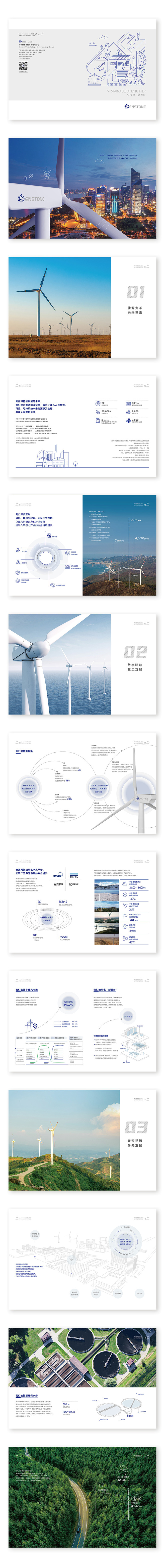 享设计-风力发电能源画册