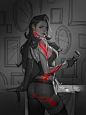 The Crimson - Memory, Jiunn Kuo : Searching her world 
https://twitter.com/jiunnkuo_art 
https://instagram.com/jiunnkuoart/