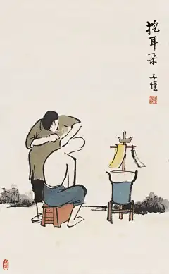 丰子恺先生漫画作品欣赏2(图片来源于网友分享)